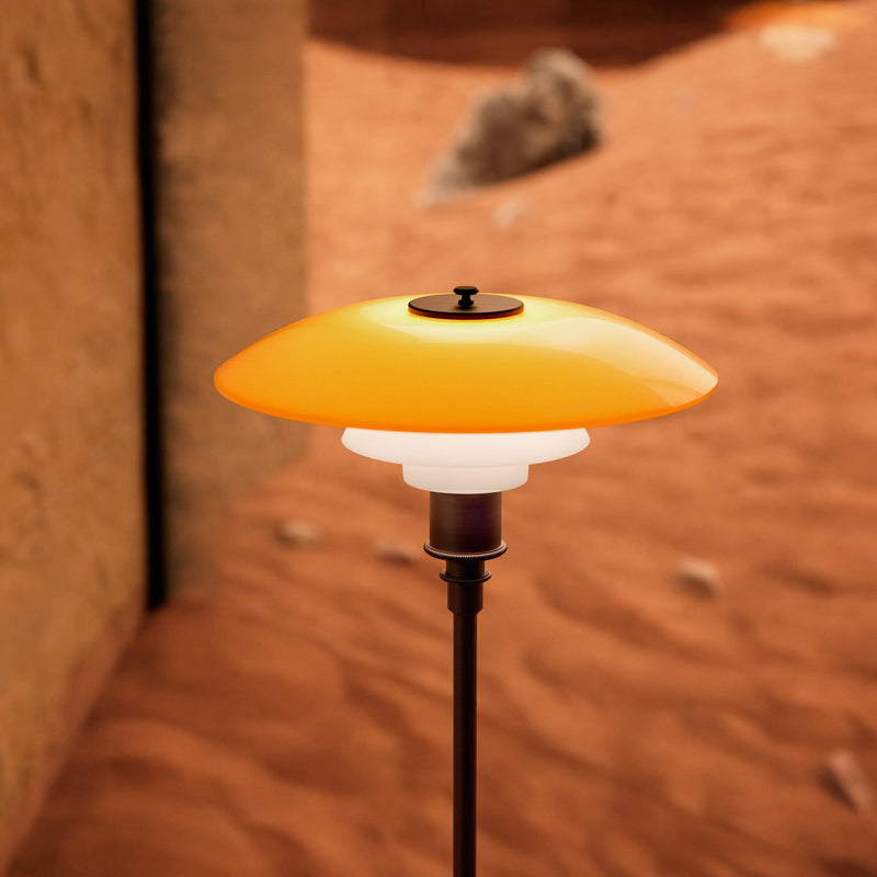 PH 3½-2½ Floor Lamp Centenary Edition – Amber/opal white