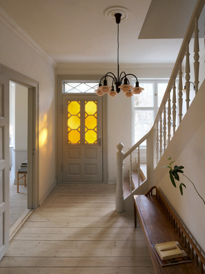 PH 1/1 Chandelier Centenary Edition – Aged brass/dusty terracotta