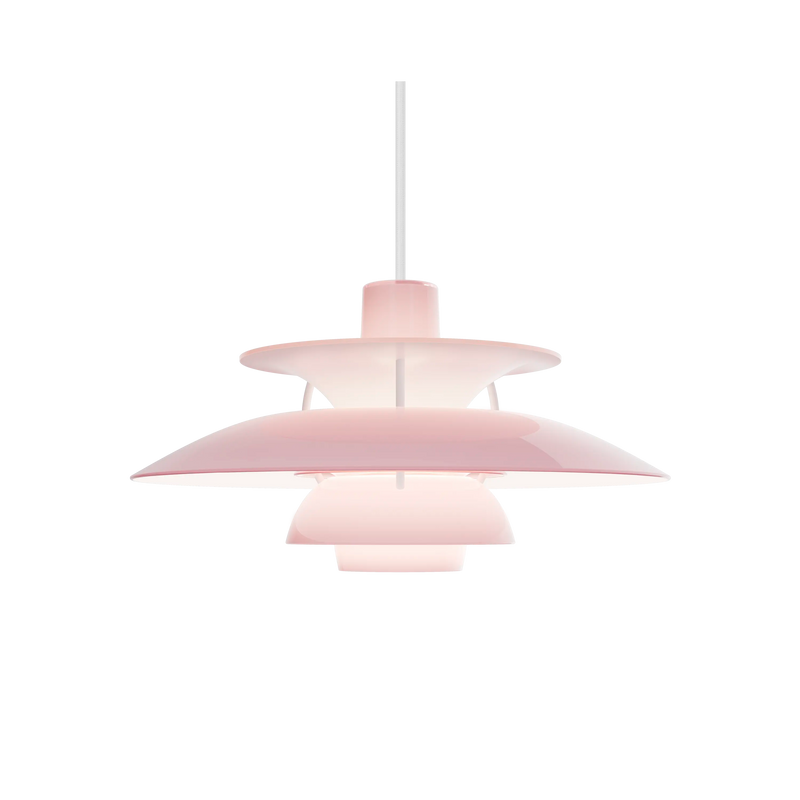 PH 5 Ø320 Opal Pendant Lamp – Opal pale rose
