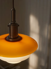PH 3/3 Pendant Centenary Edition – Amber/opal white