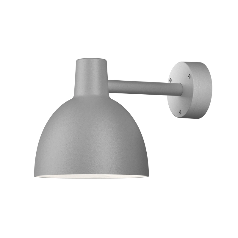 Toldbod 220 Outdoor Wall Lamp – Aluminium colour texture
