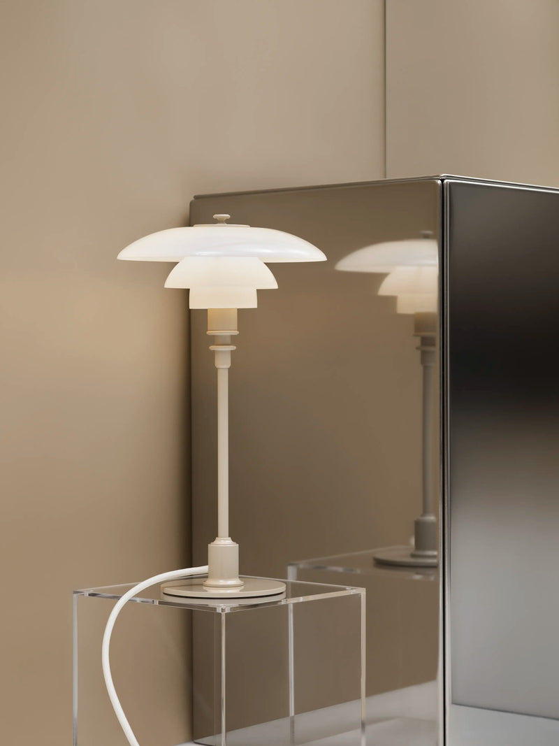PH 2/1 Table Lamp Glossy Beige