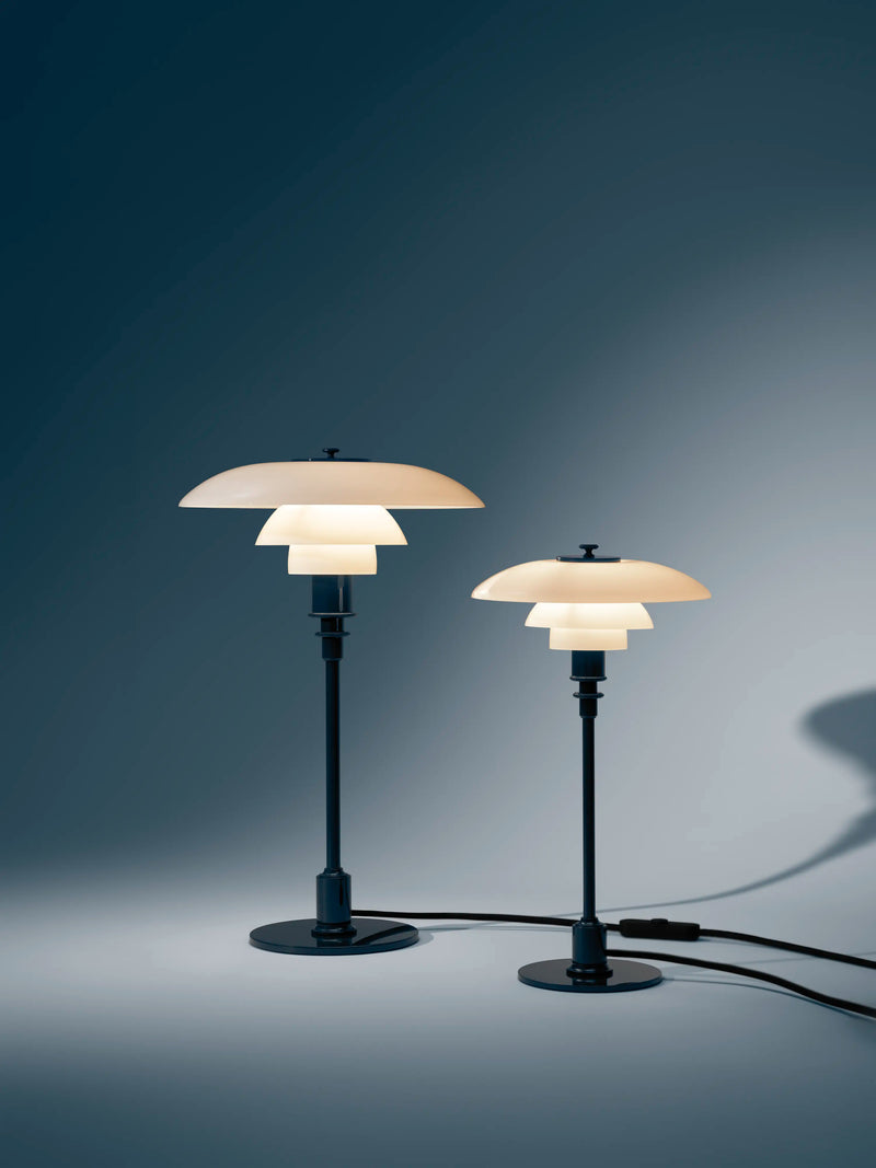 PH 2/1 Table Lamp Glossy Deep Blue