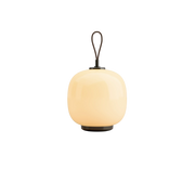VL 45 Radiohus Portable – Brass/glossy pale yellow glass