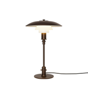 Louis Poulsen PH 3/2 Table Aged Brass Opal — Centenary – Aged brass/opal glass