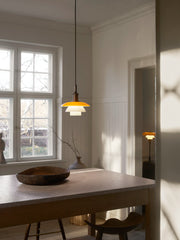 PH 3/3 Pendant Centenary Edition – Amber/opal white