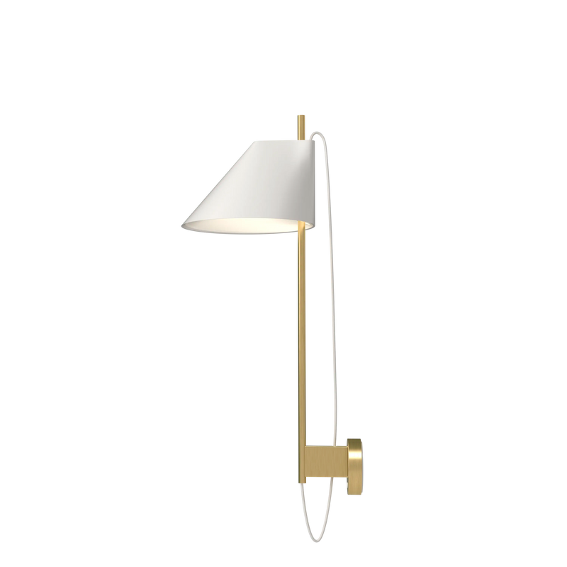 YUH Wall Lamp – Brass/white