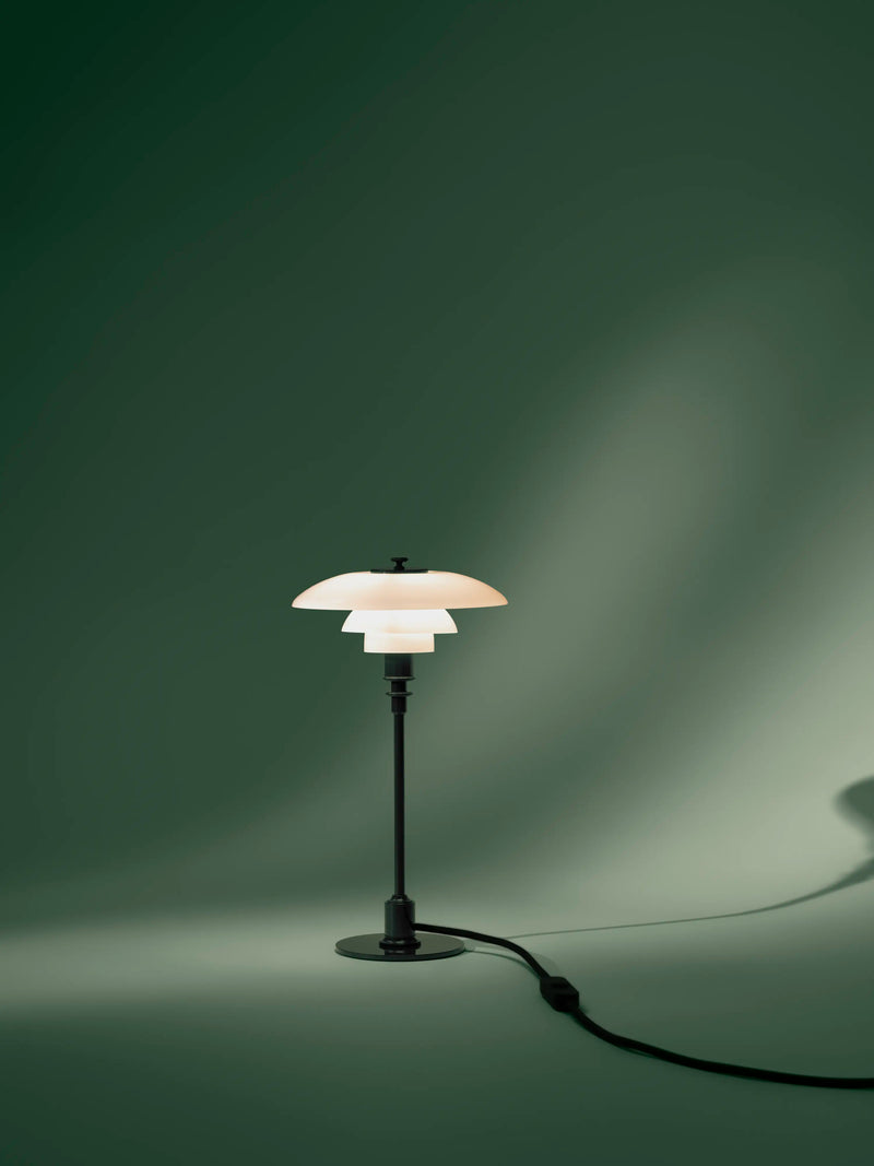 PH 2/1 Table Lamp Glossy Deep Green