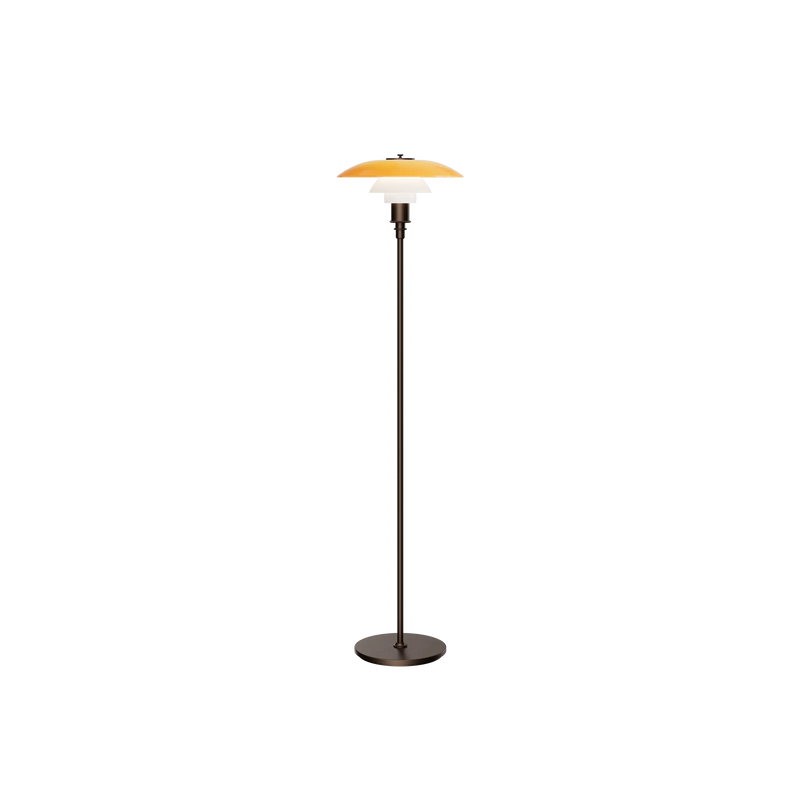 Louis Poulsen PH 3½-2½ Floor Lamp Centenary Edition in aged brass