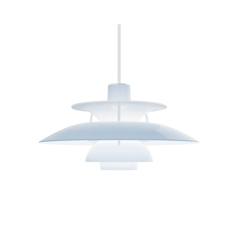 PH 5 Ø320 Opal Pendant Lamp – Opal pale blue