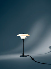 PH 2/1 Table Lamp Glossy Deep Blue