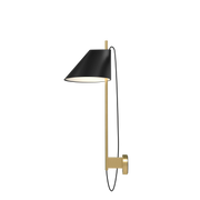 YUH Wall Lamp – Brass/black
