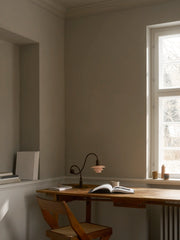 PH 1/1 Piano Table Lamp by a window