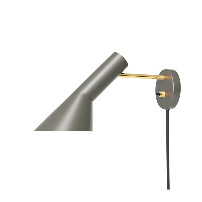 AJ Wall Lamp Brass – Brass/warm grey