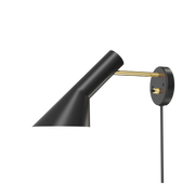 AJ Wall Lamp Brass – Brass/black