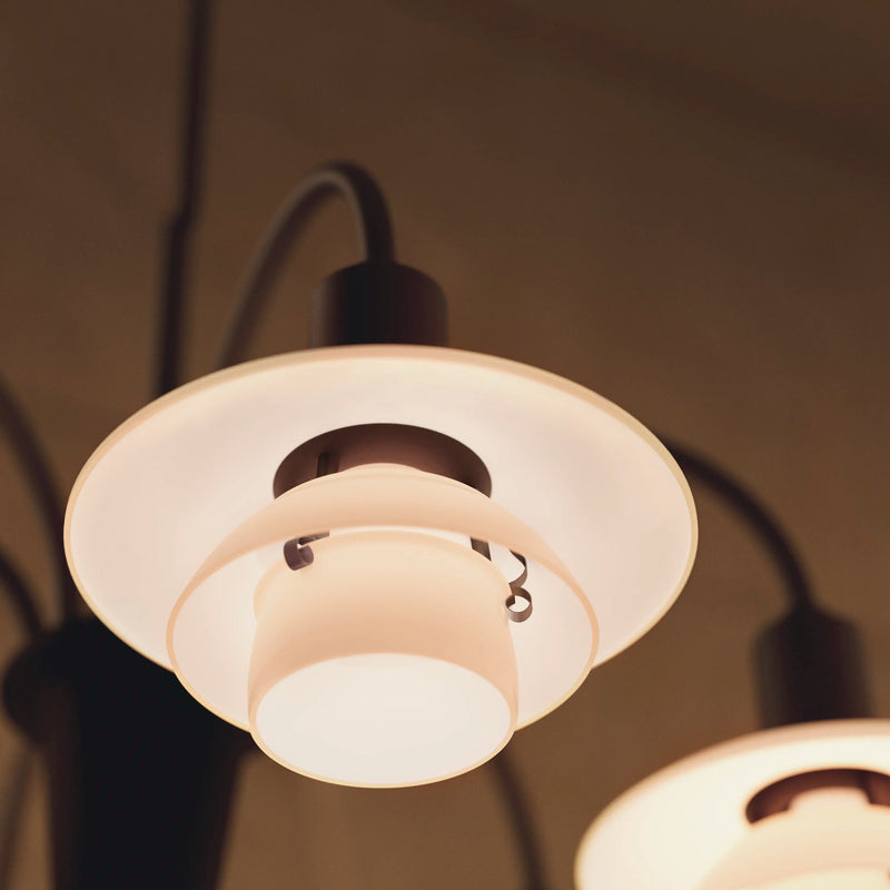 PH 1/1 Chandelier Centenary Edition – Aged brass/dusty terracotta