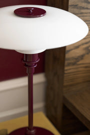 PH 3/2 Table Lamp Glossy Burgundy