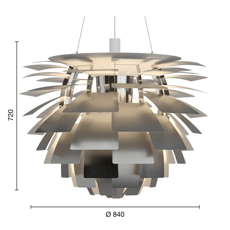 PH Artichoke Ø840 Stainless steel