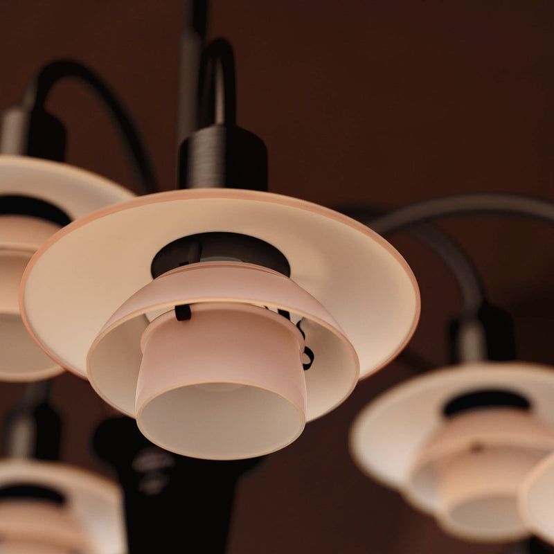 PH 1/1 Chandelier Centenary Edition – Aged brass/dusty terracotta