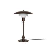 Louis Poulsen PH 3/2 Table Aged Brass Opal — Centenary – Aged brass/opal glass