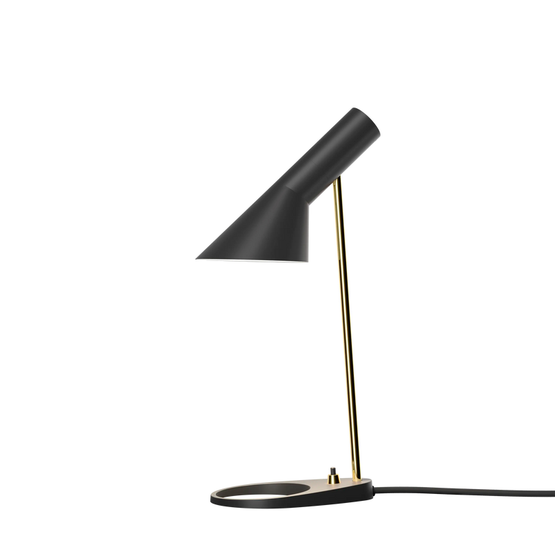 AJ Mini Table Lamp Brass – Brass/black