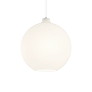 WOHLERT Pendant Lamp – White opal glass Ø400