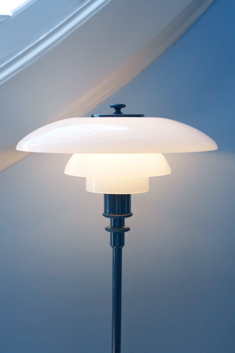 PH 2/1 Table Lamp Glossy Deep Blue