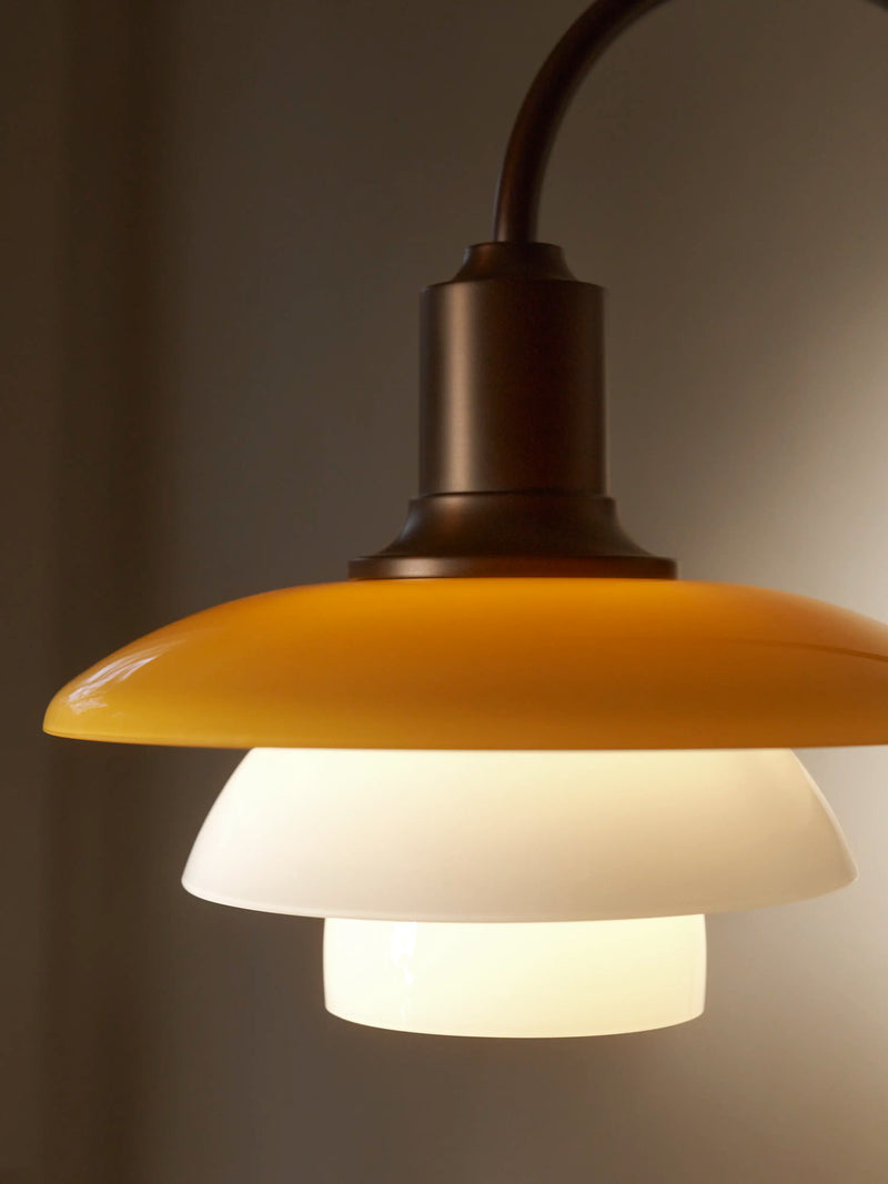 PH 2/2 Wall Lamp Centenary Edition – Amber/opal white