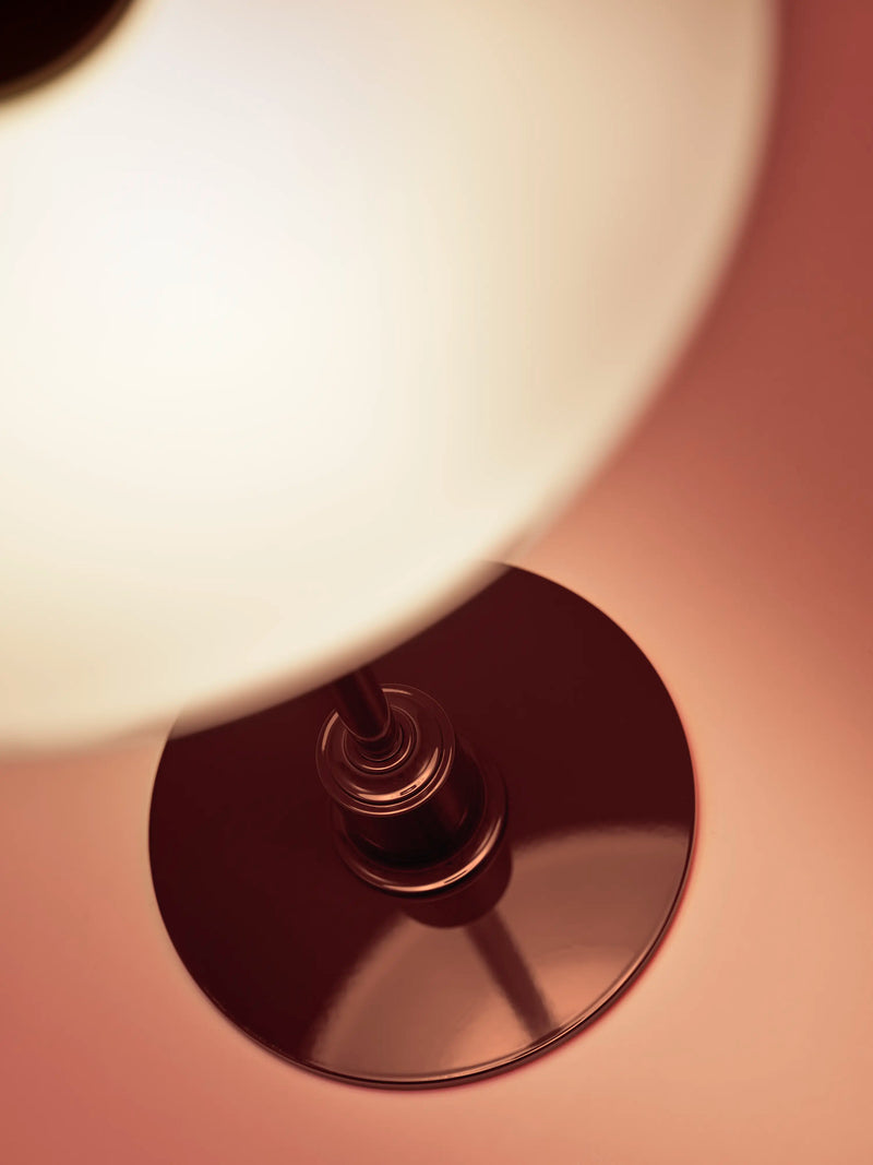 PH 3/2 Table Lamp Glossy Burgundy