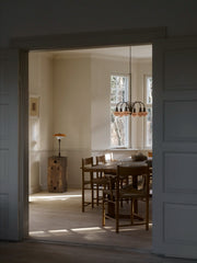 PH 1/1 Chandelier Centenary Edition – Aged brass/dusty terracotta