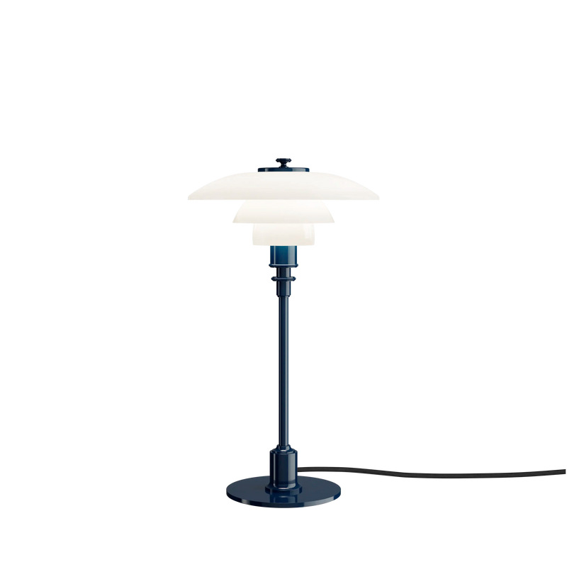 PH 2/1 Table Lamp Glossy Deep Blue