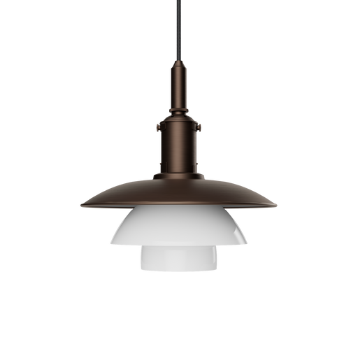 PH 3/3 Pendant Aged Brass
