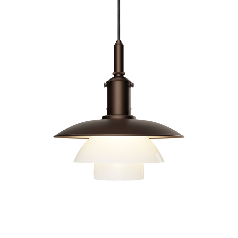 PH 3/3 Pendant Aged Brass