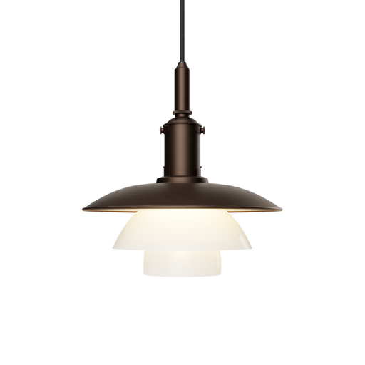 PH 3/3 Pendant Aged Brass