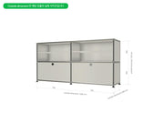 USM Haller Storage 2x2 (Khaki) - MyConcept Hong Kong
