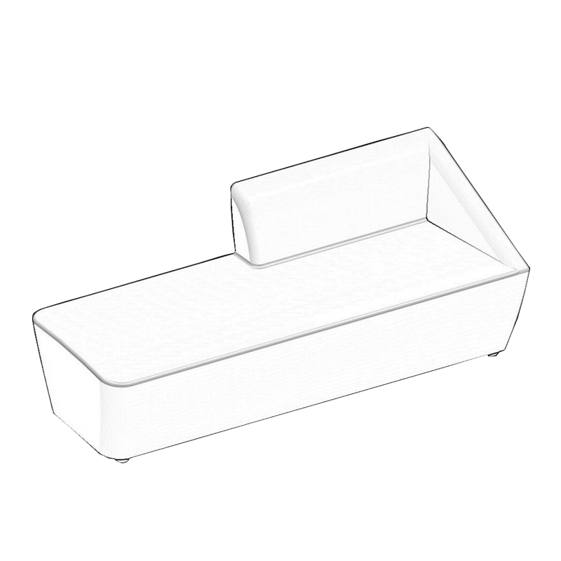 Amarcord AM14 Chaise Lounge Right Armrest - MyConcept Hong Kong