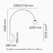 Flos Arco K Ltd Edition Floor Lamp - MyConcept Hong Kong