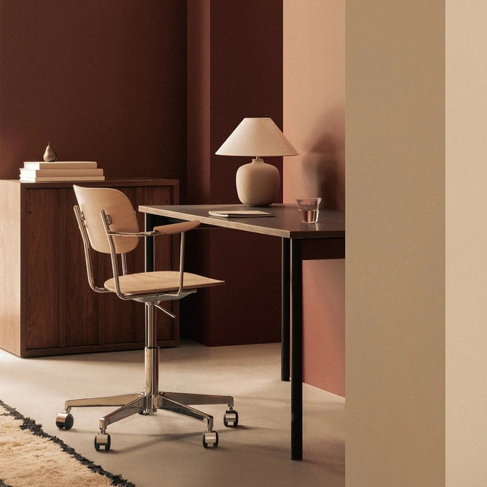 Co Task Chair with Armrests - VENEER