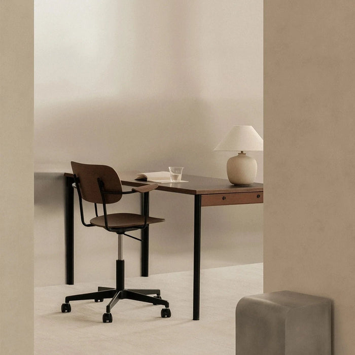 Co Task Chair with Armrests - VENEER