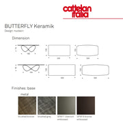 CATTELAN BUTTERFLY Keramik Table - MyConcept Hong Kong