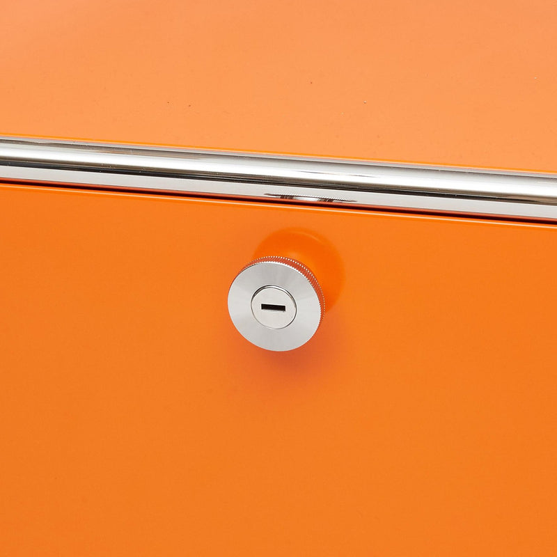 3-Door TV Cabinet - Orange - MyConcept Hong Kong