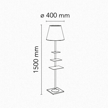 Flos Bibliotheque Nationale Floor Lamp - MyConcept Hong Kong