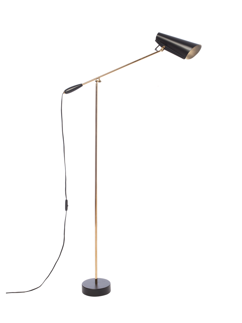 Birdy floor lamp Brass