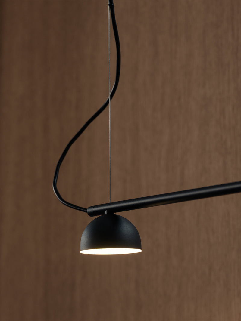 Blush rail 3 pendant lamp