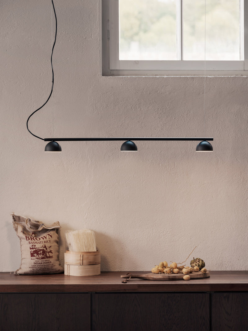 Blush rail 3 pendant lamp