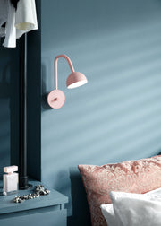 Blush wall lamp