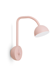Blush wall lamp