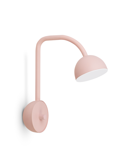 Blush wall lamp