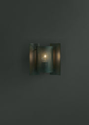 Butterfly perforated wall lamp