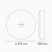 Flos Button Wall And Ceiling Lamp - MyConcept Hong Kong